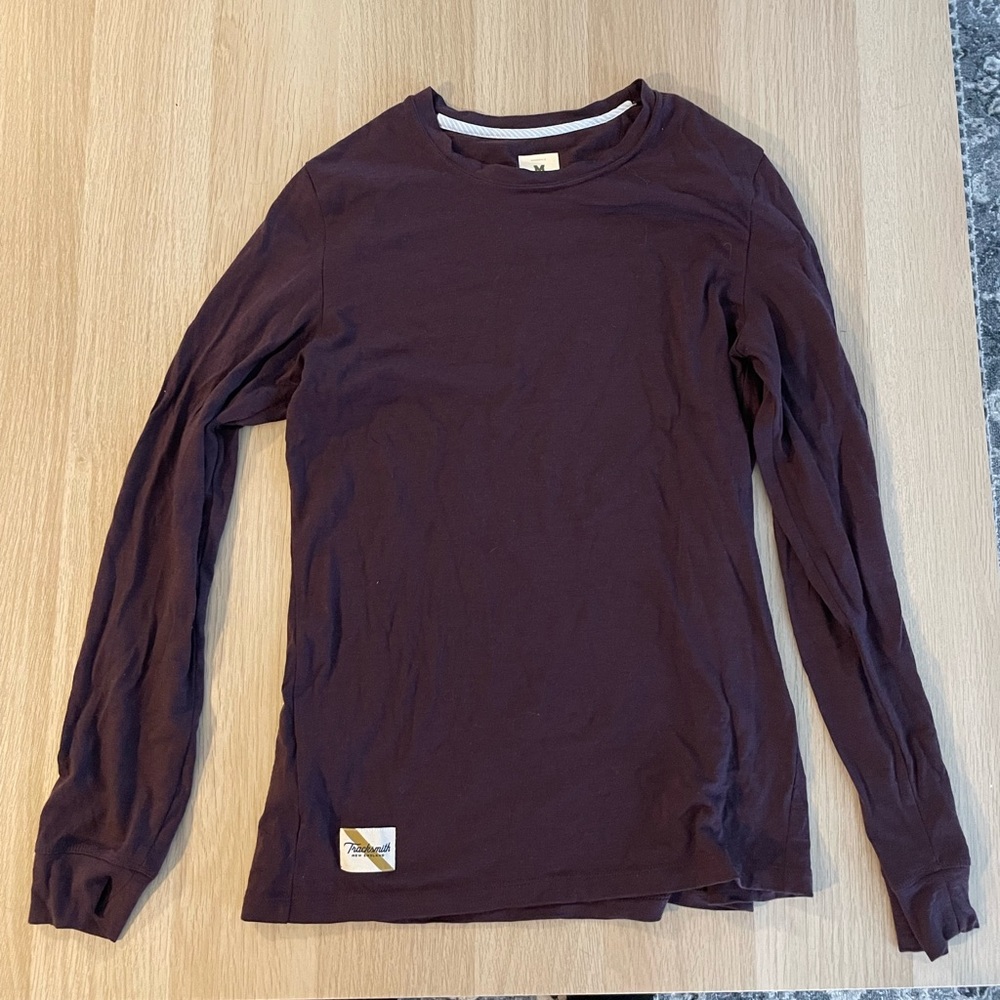 Tracksmith Harrier Long Sleeve, Size M